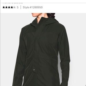 Under Armour rain coat. Not worn Never rains in CA